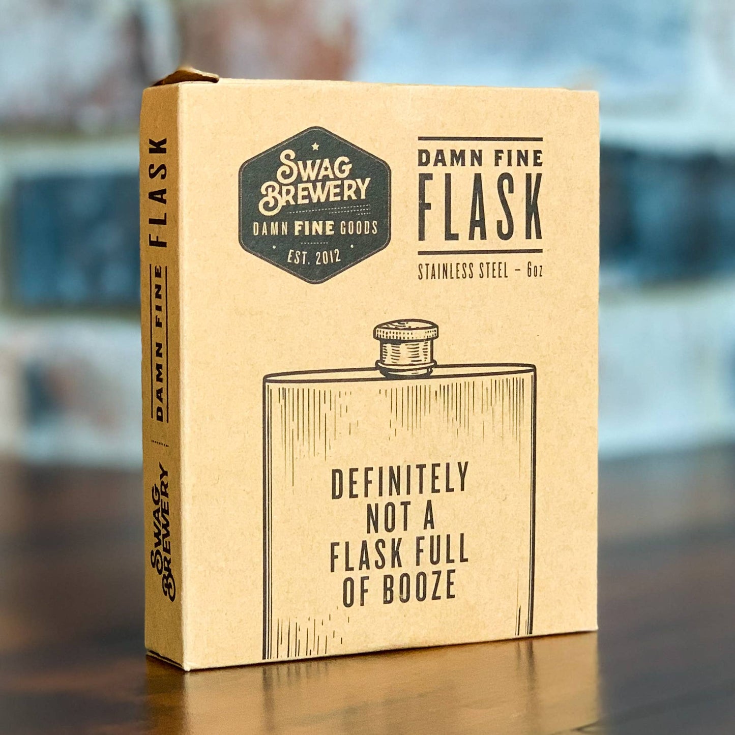 Definitely Not a Flask Full of Booze Flask