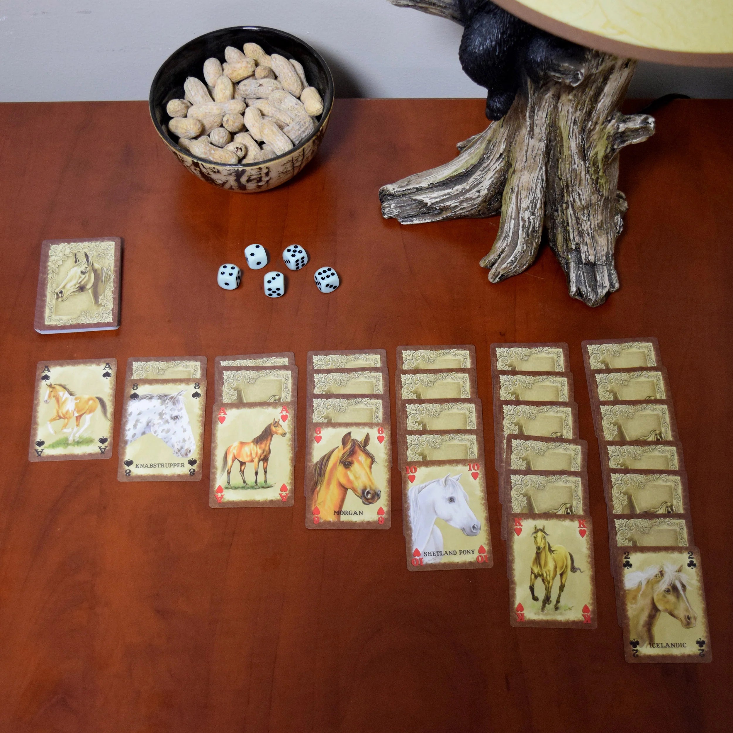 Playing Cards and Dice in Tin-Horse Breeds of the World