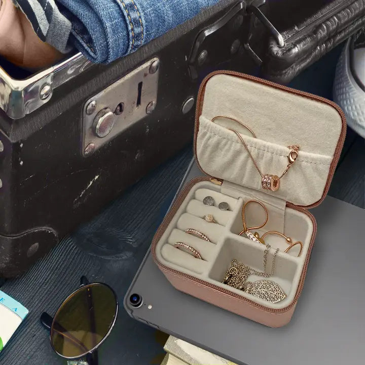 Travel Jewelry Box - Initials & Sayings