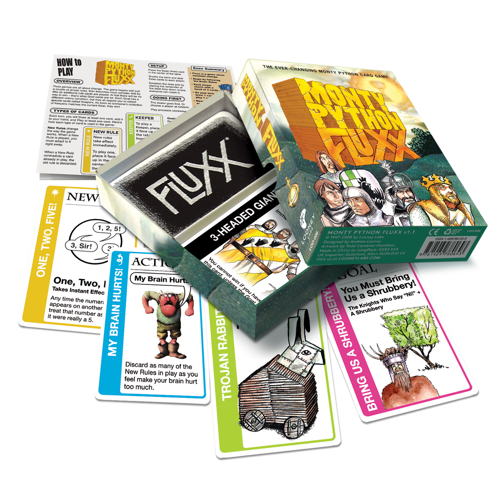Monty Python Fluxx Card Game