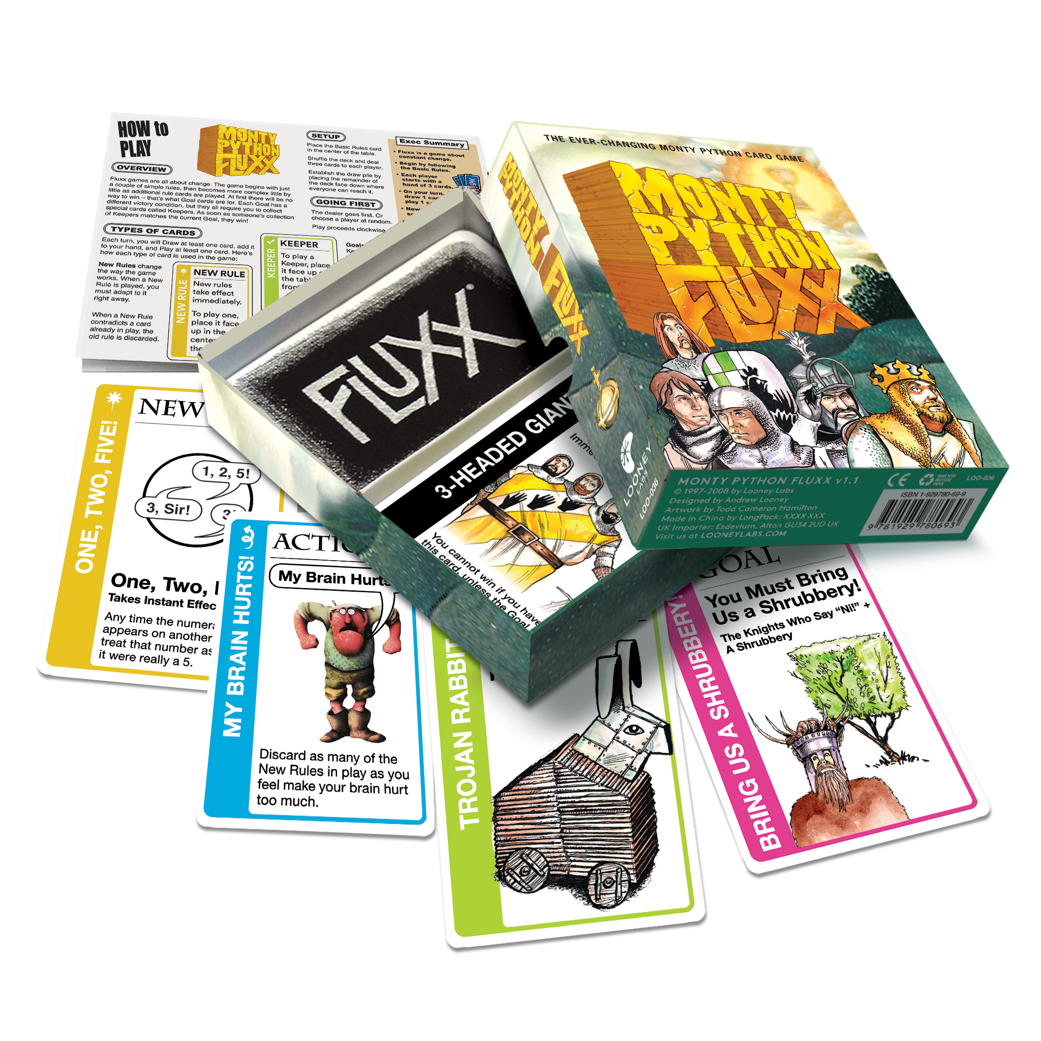 Monty Python Fluxx Card Game