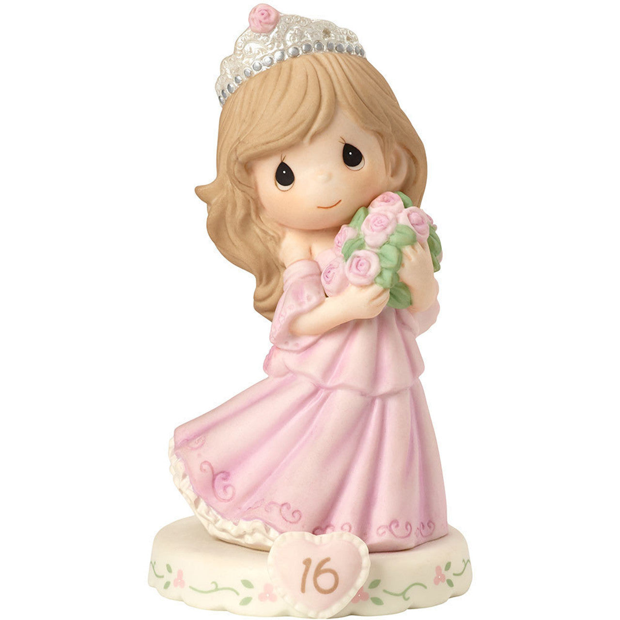 Growing in Grace Age 16 Brunette Girl Figurine