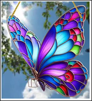 Butterfly Acrylic Suncatcher