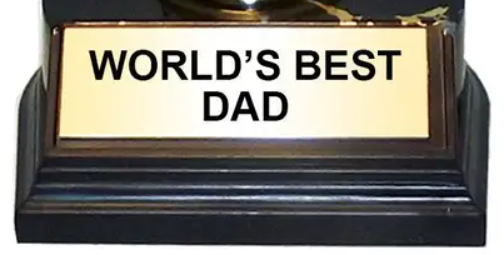 World's Best Dad Trophy