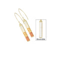 Sahara Reversible Mini Bar Earrings