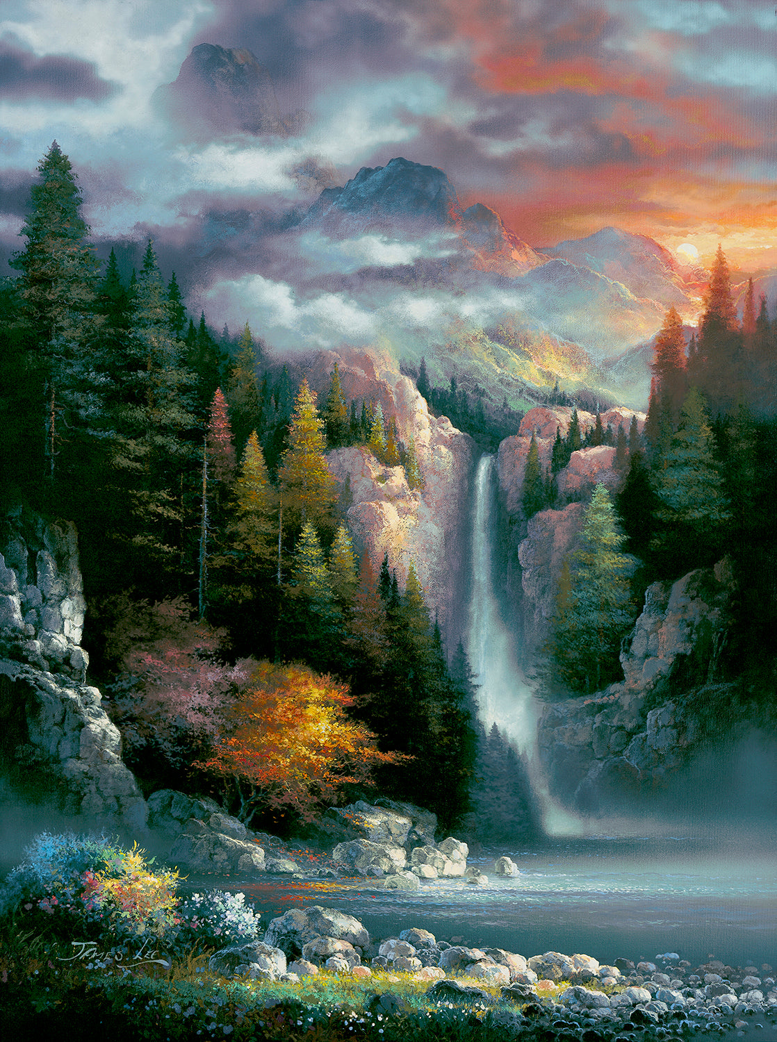 Misty Falls Puzzle