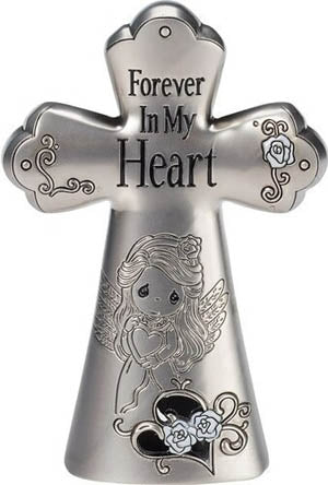 Forever In My Heart Precious Moments Memorial Cross