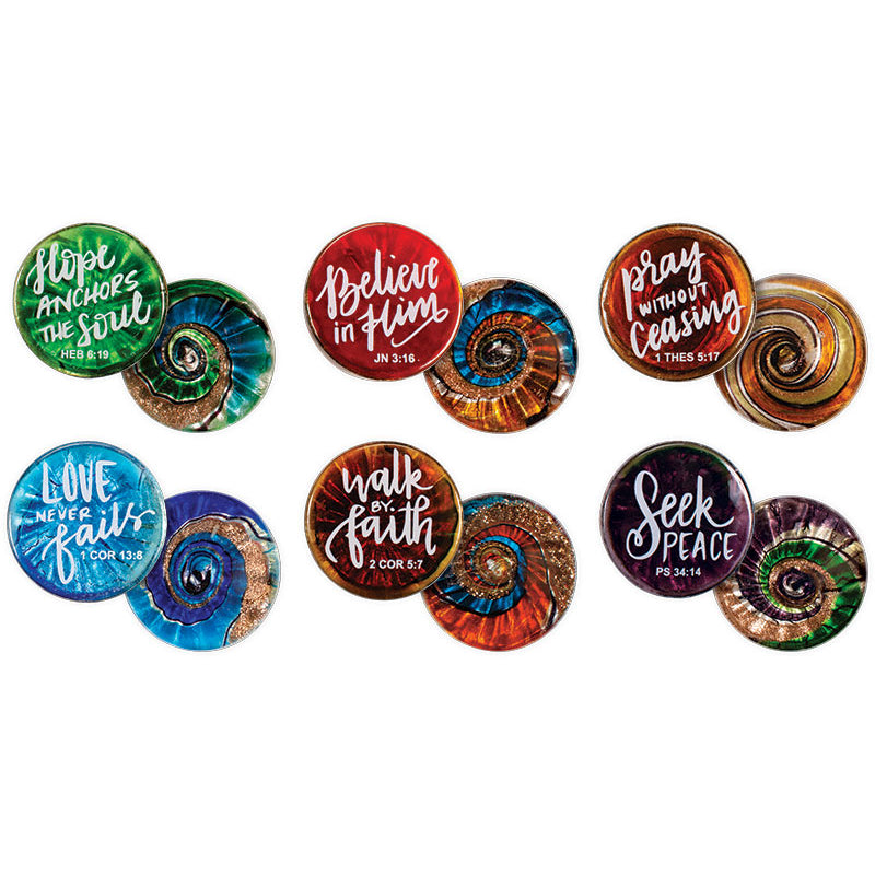 Swirls of Inspiration Glass Token