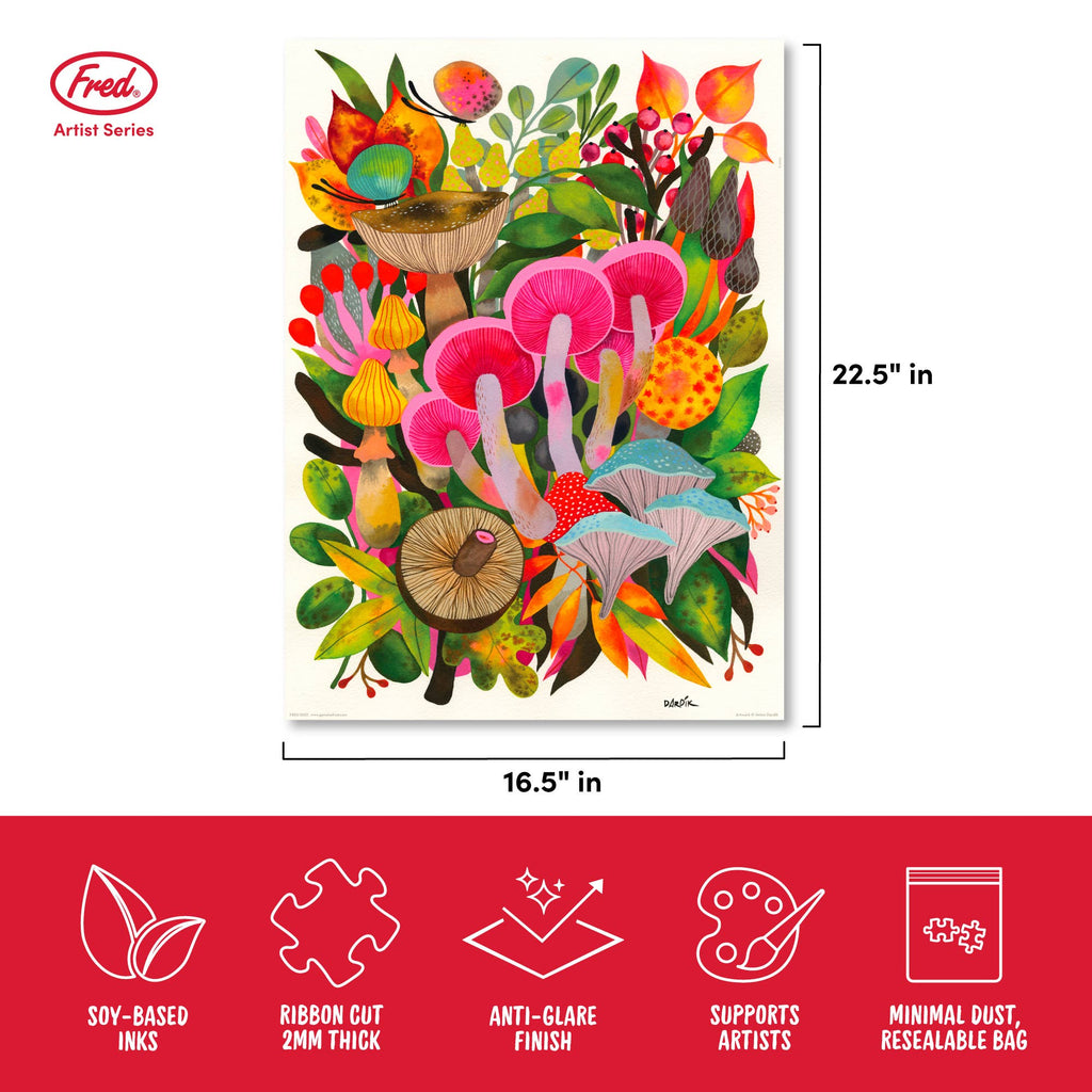 Mushroom Toomuchery 500pc Puzzle
