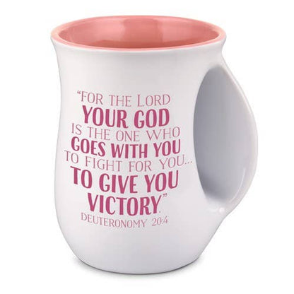 Strong Courageous Handwarmer Mug