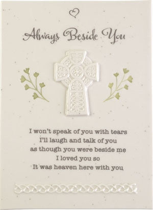 Always Beside You Precious Moments Plaque