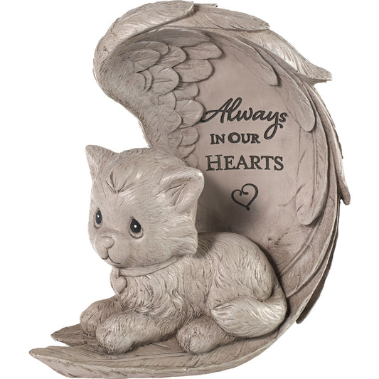 Always in our Hearts Cat Memorial Garden Stone