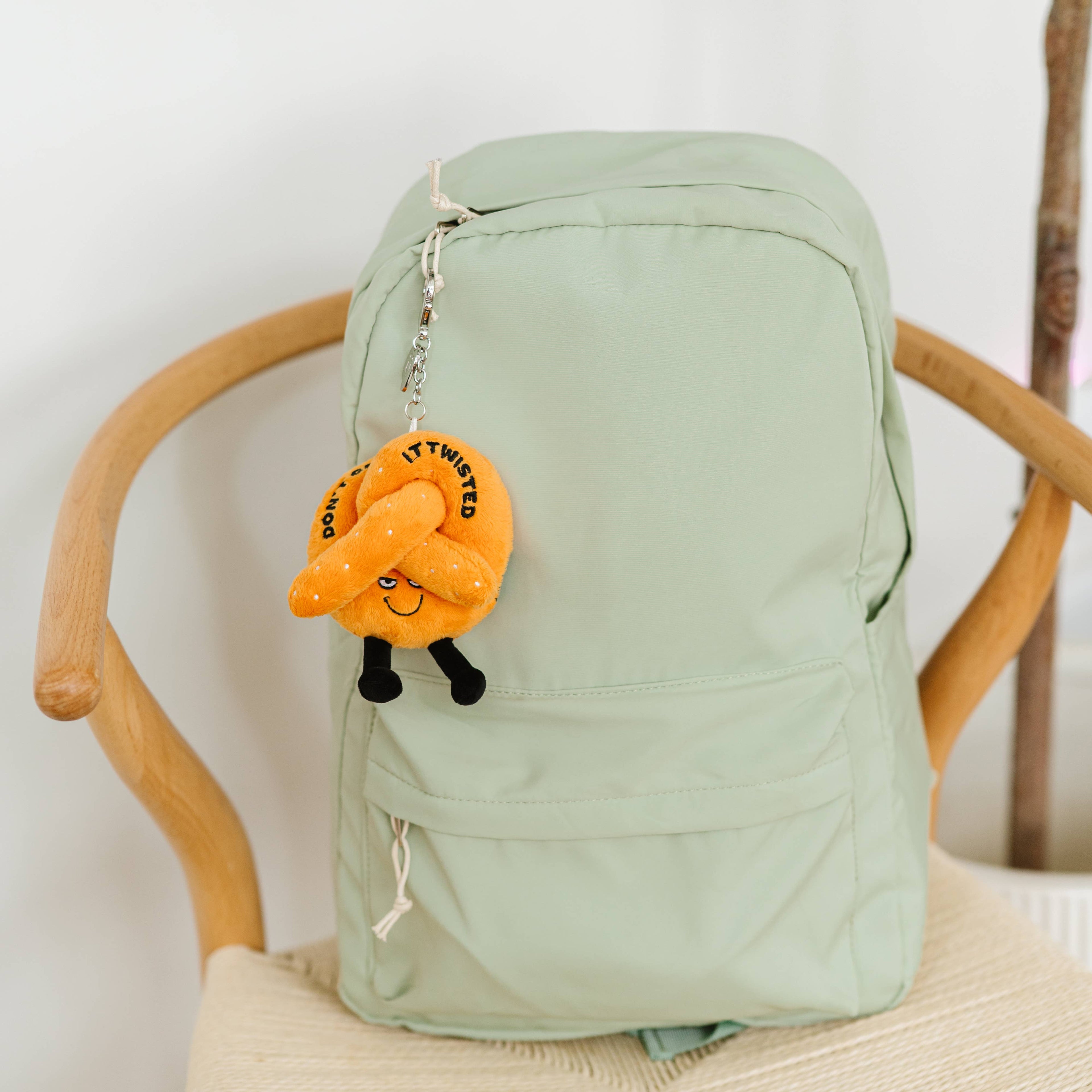 Don't Get It Twisted Funny Plush Bag Charm