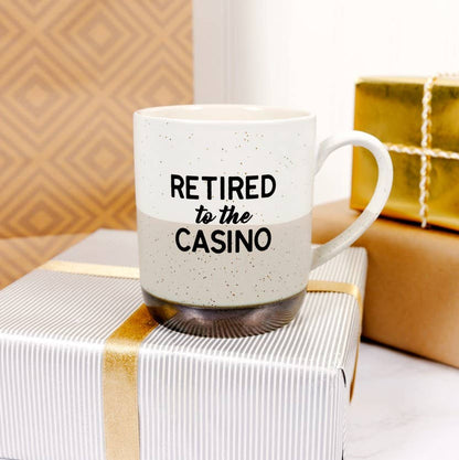 Retired to the Casino Mug