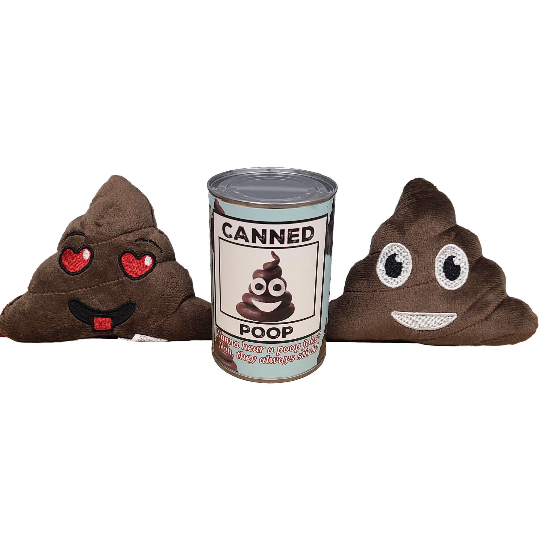 Canned Poop - Funny Gag Gift Dirty Santa White Elephant: Pop Top Lid