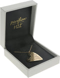 Friend Gold Plated Engraved Necklace