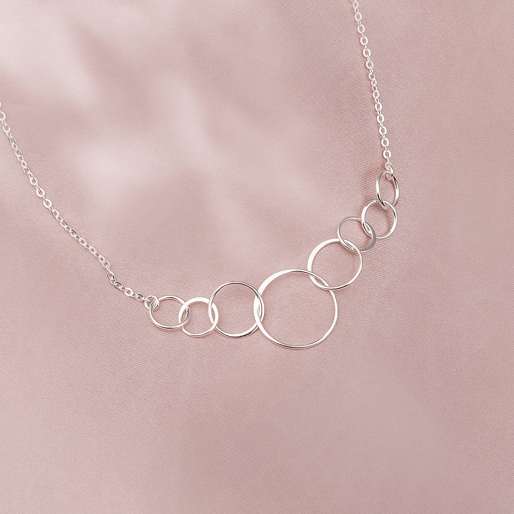 Happy 80th Birthday Sterling Silver Necklace Jewelry Set
