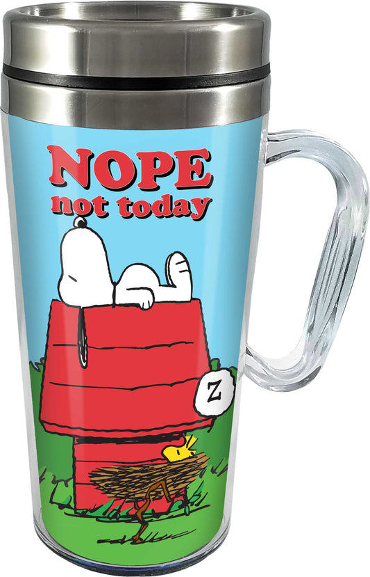 Nope Not Today Snoopy Mug