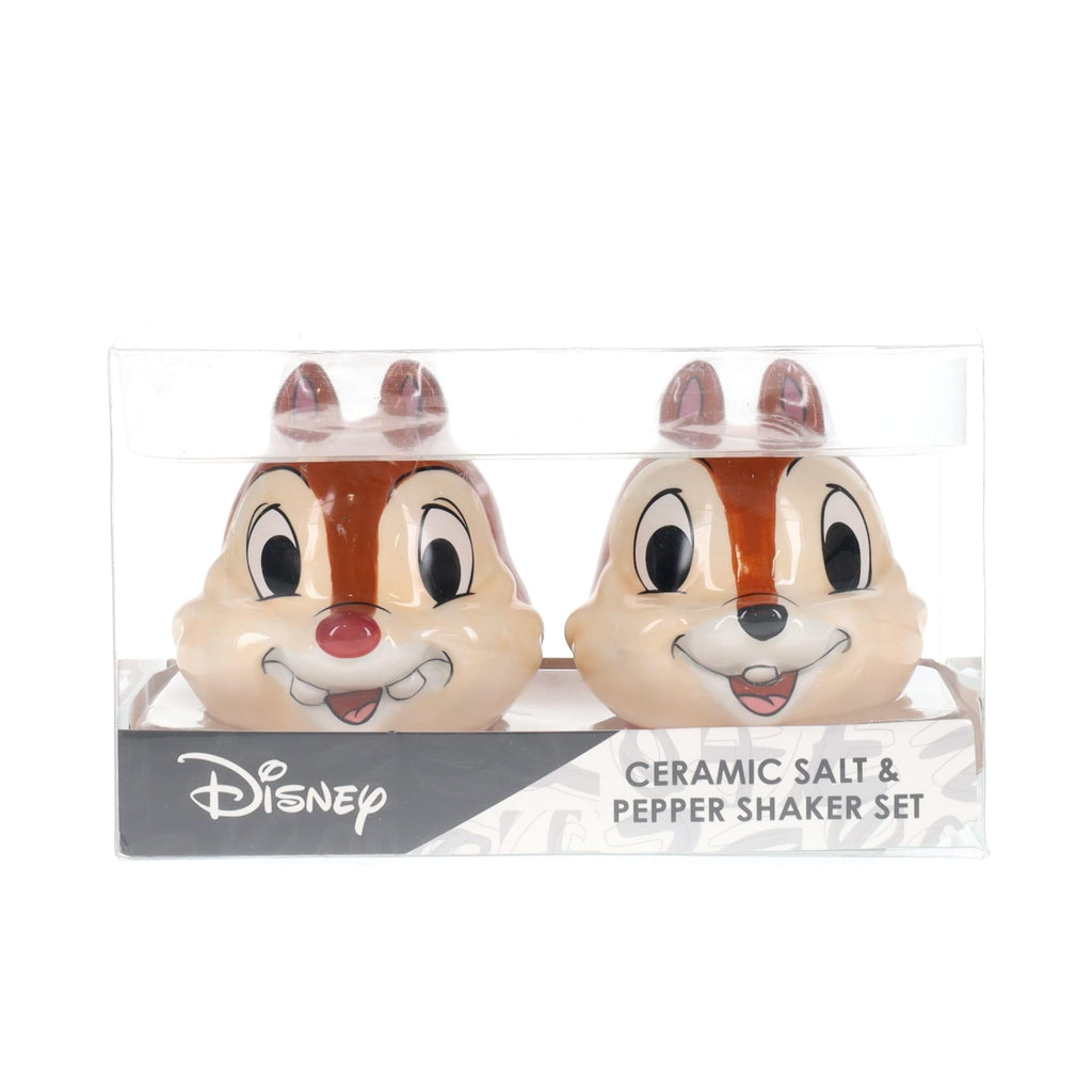 Disney Chip 'n' Dale Ceramic Salt and Pepper Shaker Set