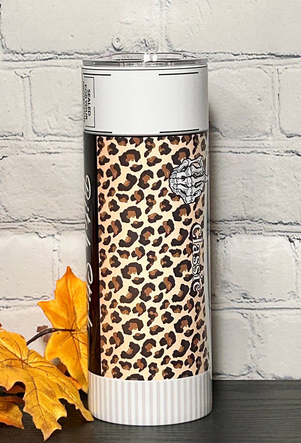 Bitch Stick Leopard Tumbler