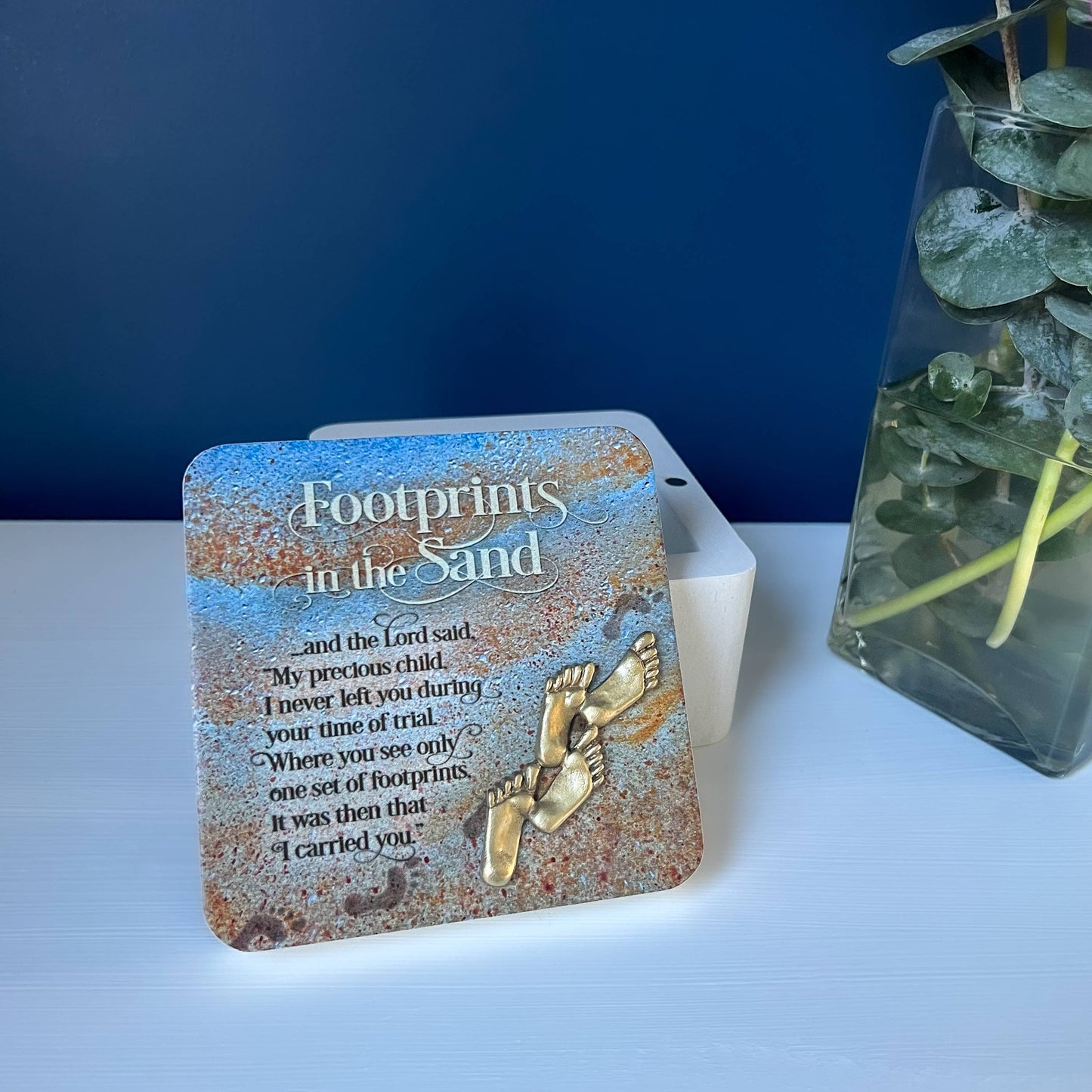 Footprints Keepsake Box