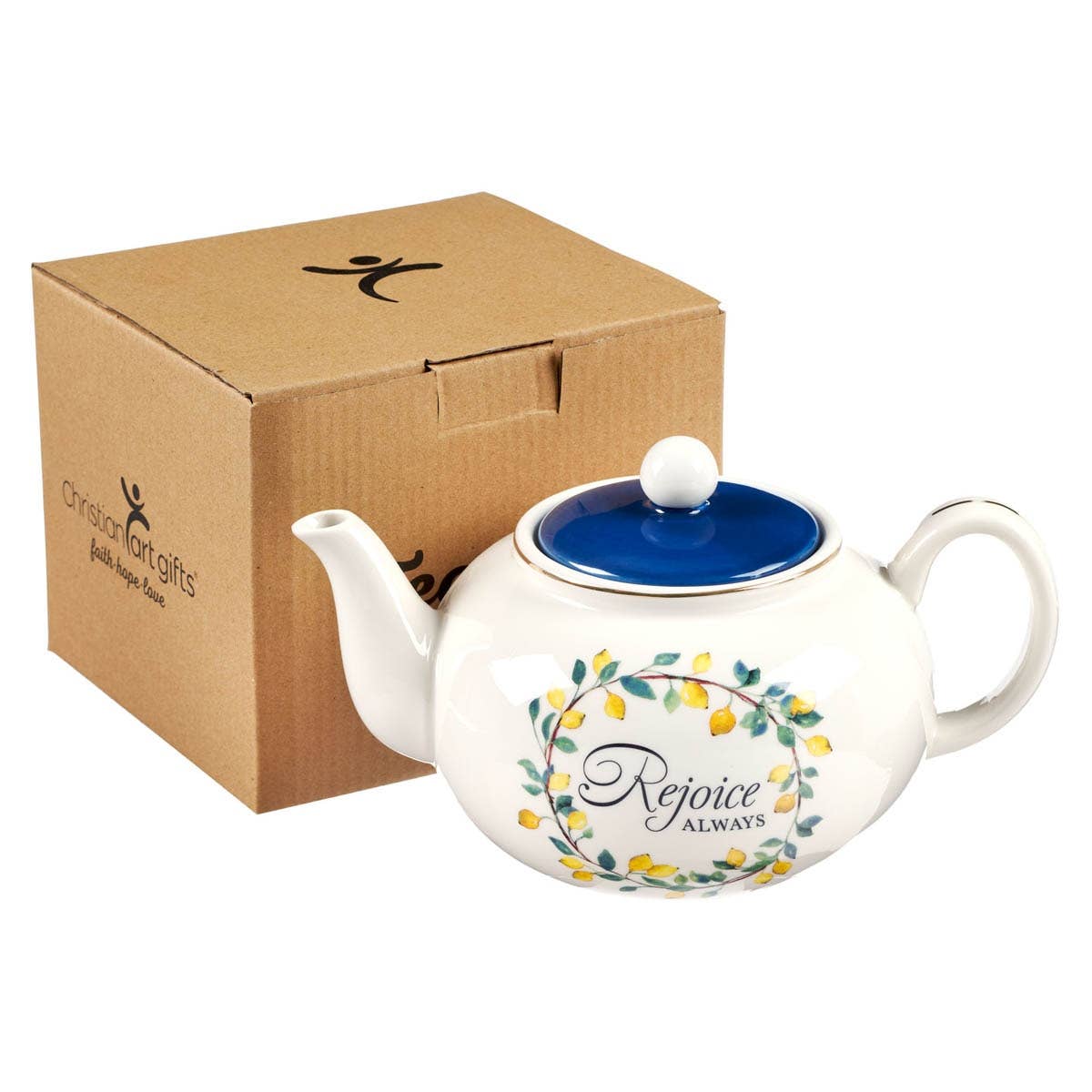 Rejoice Always 1 Thess. 5:16 Teapot