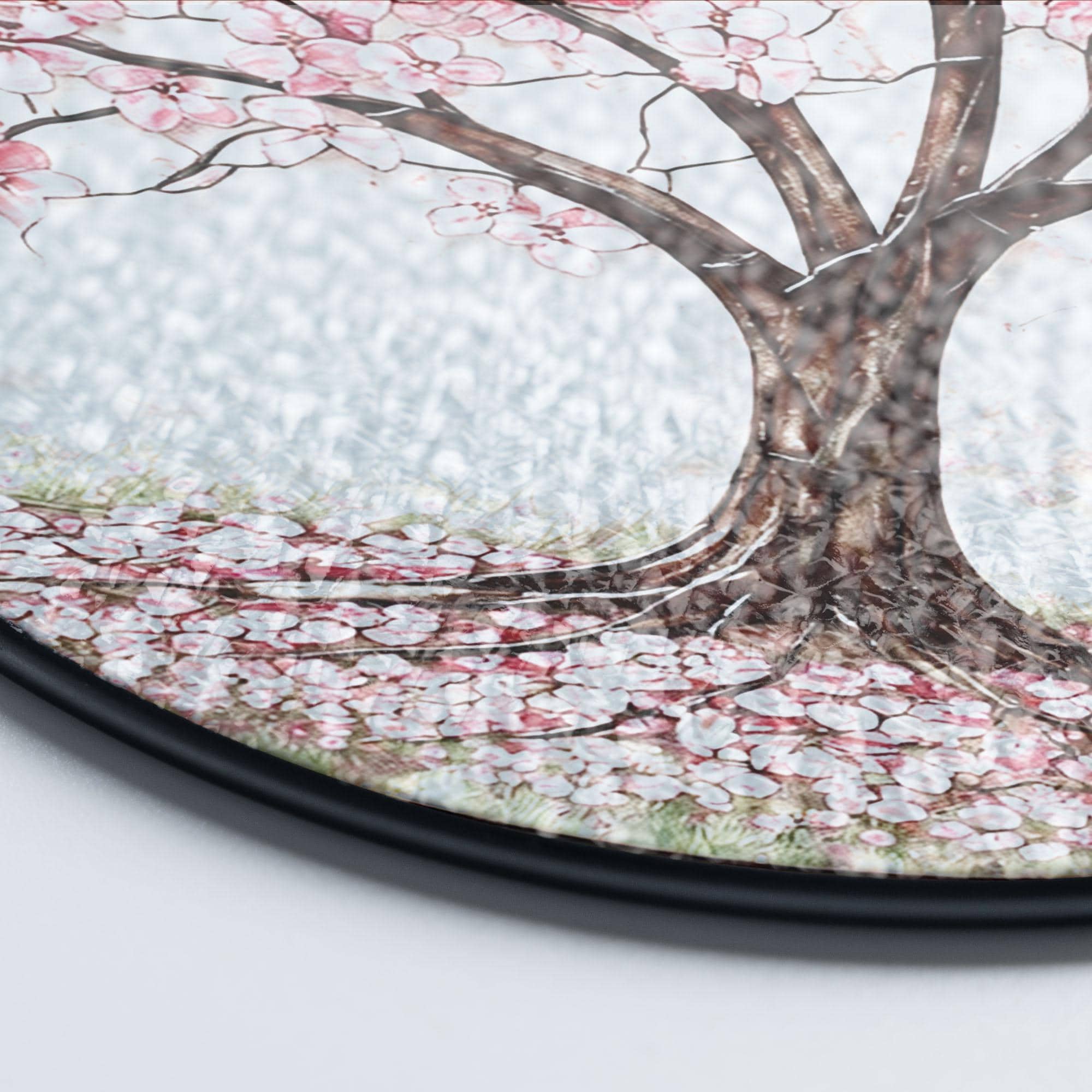 Cherry Blossom Tree Stained Glass Suncatcher
