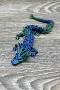 Blue/Green 3D Print Dragon