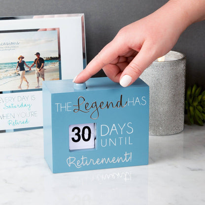 The Legend Has...Retirement Calendar