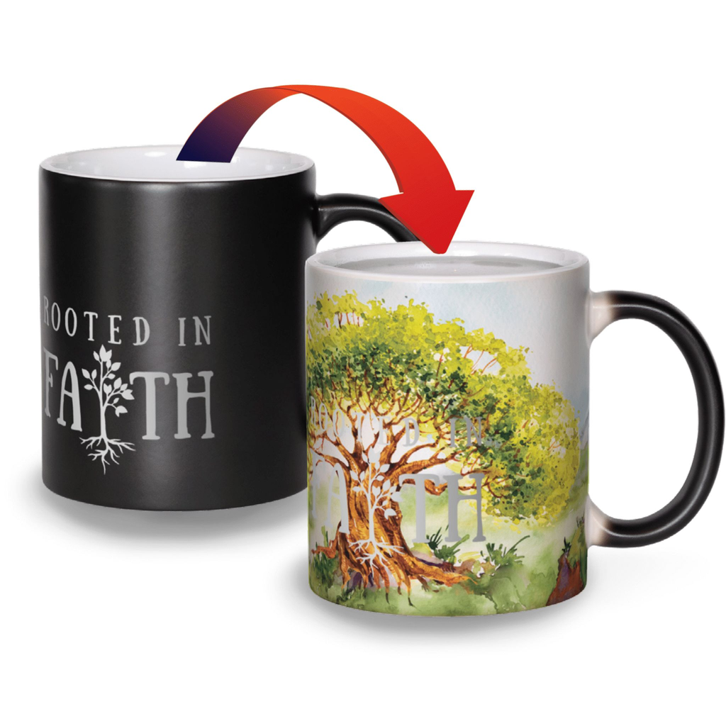 Rooted in Faith Color Changing Mug