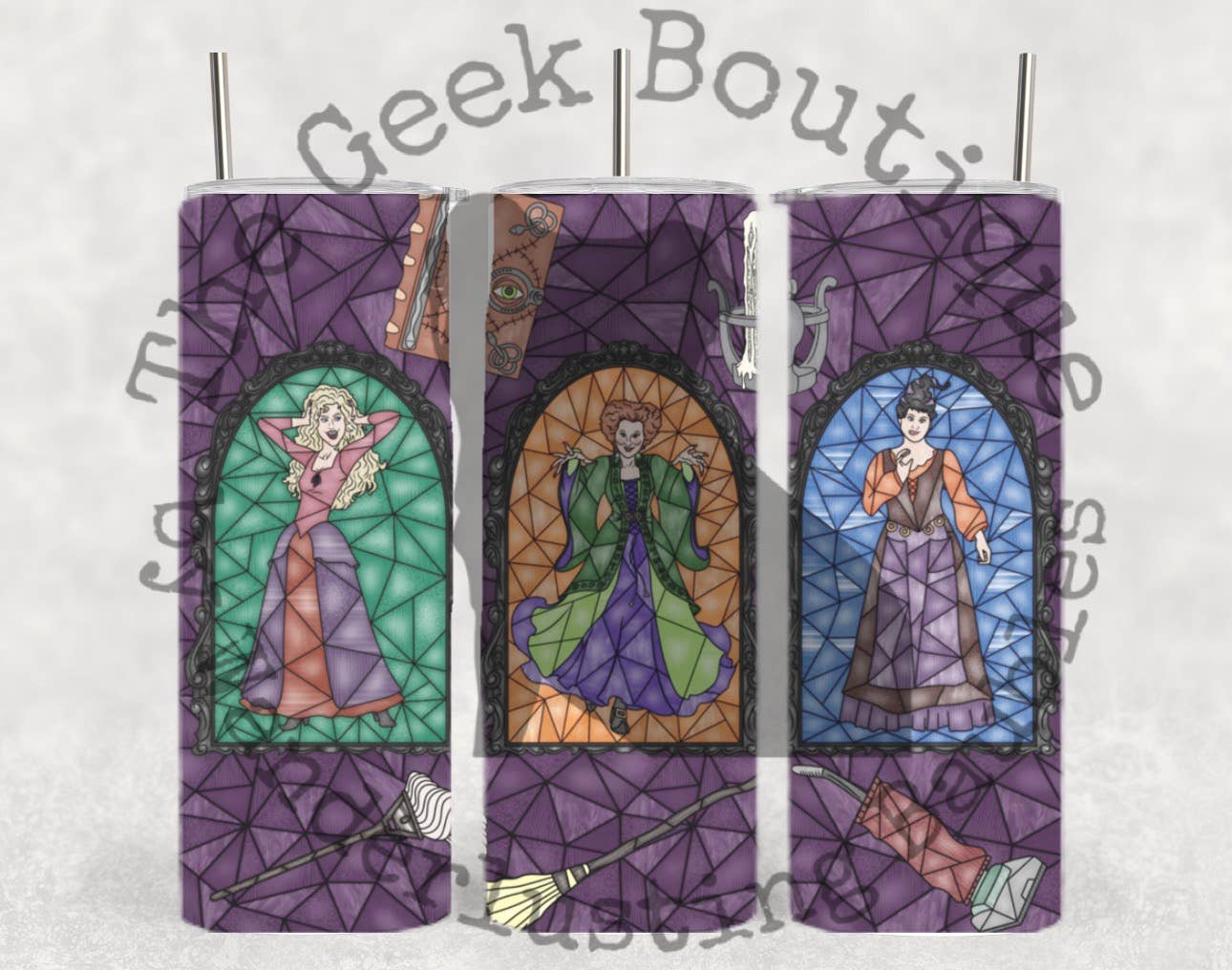 Hocus Pocus Witches Halloween Movie Tumbler