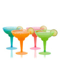 Plastic Stemmed Margarita Glass