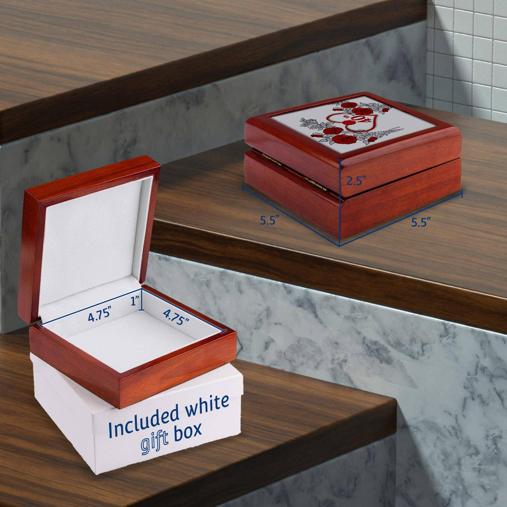 40th Ruby Anniversary Jewelry Box: Jewelry Box