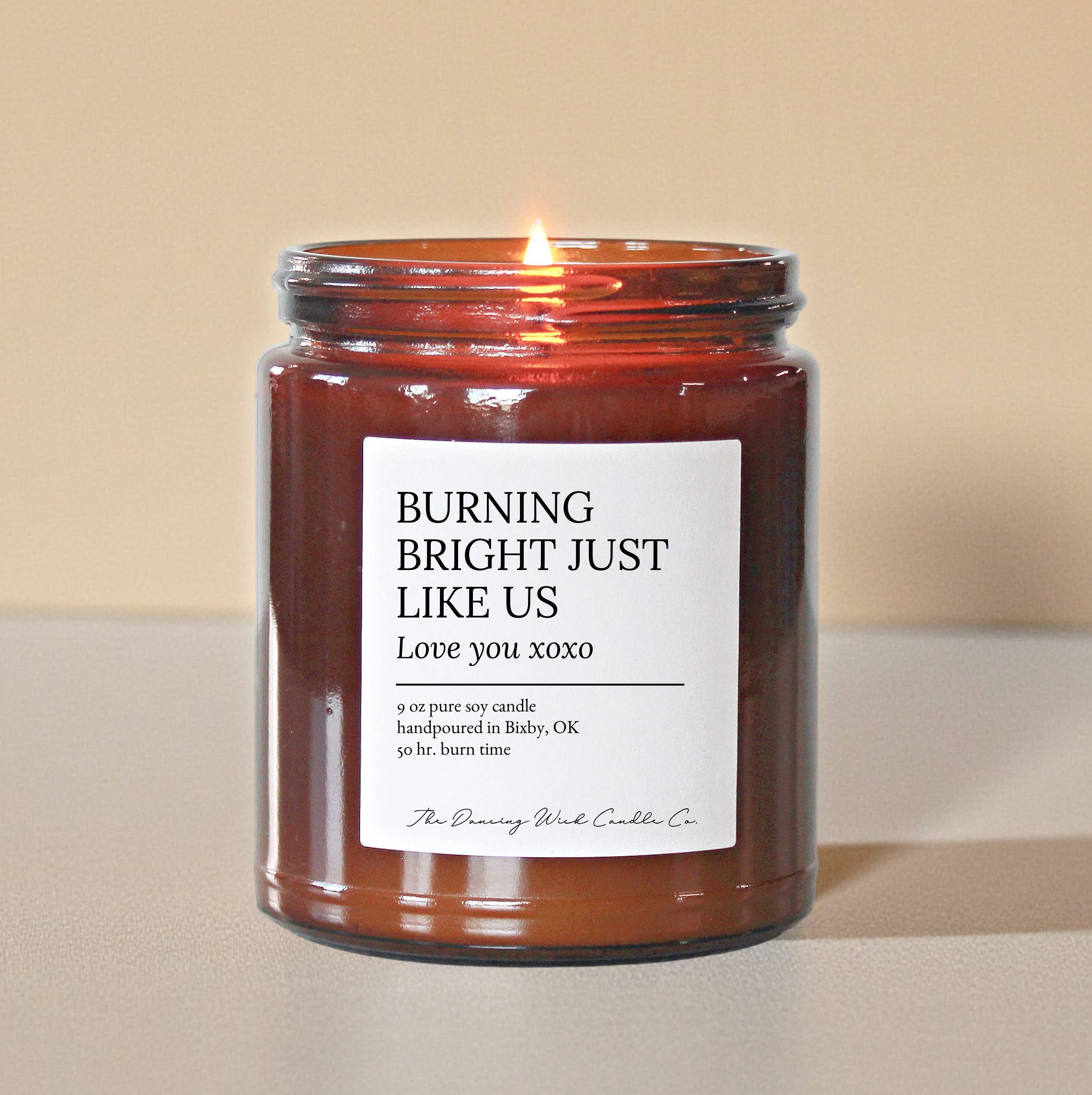 Burning Bright Just Like Us Candle