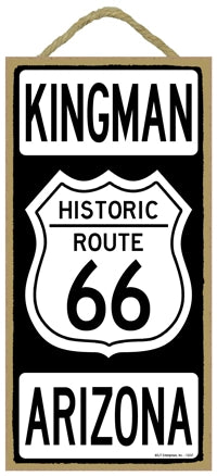 Kingman Arizona Historic Route 66 Sign