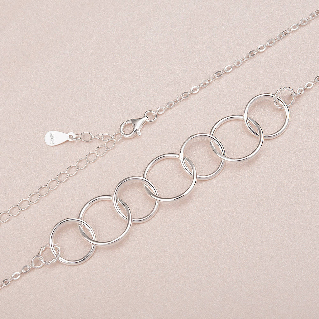 Happy 70th Birthday Sterling Silver Necklace Jewelry Set