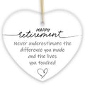 Happy Retirement Appreciation Ornament