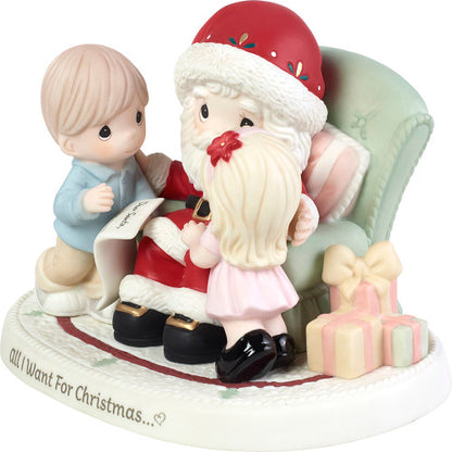 All I Want for Christmas Precious Moments Figurine