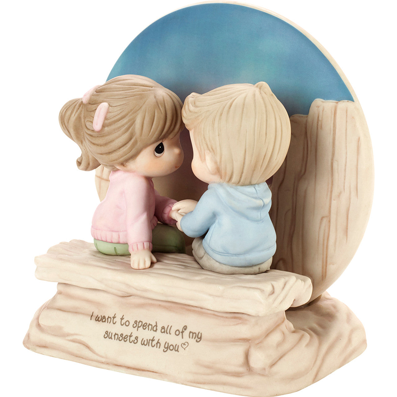 I Want To Spend All of My Sunsets..Precious Moments Figurine
