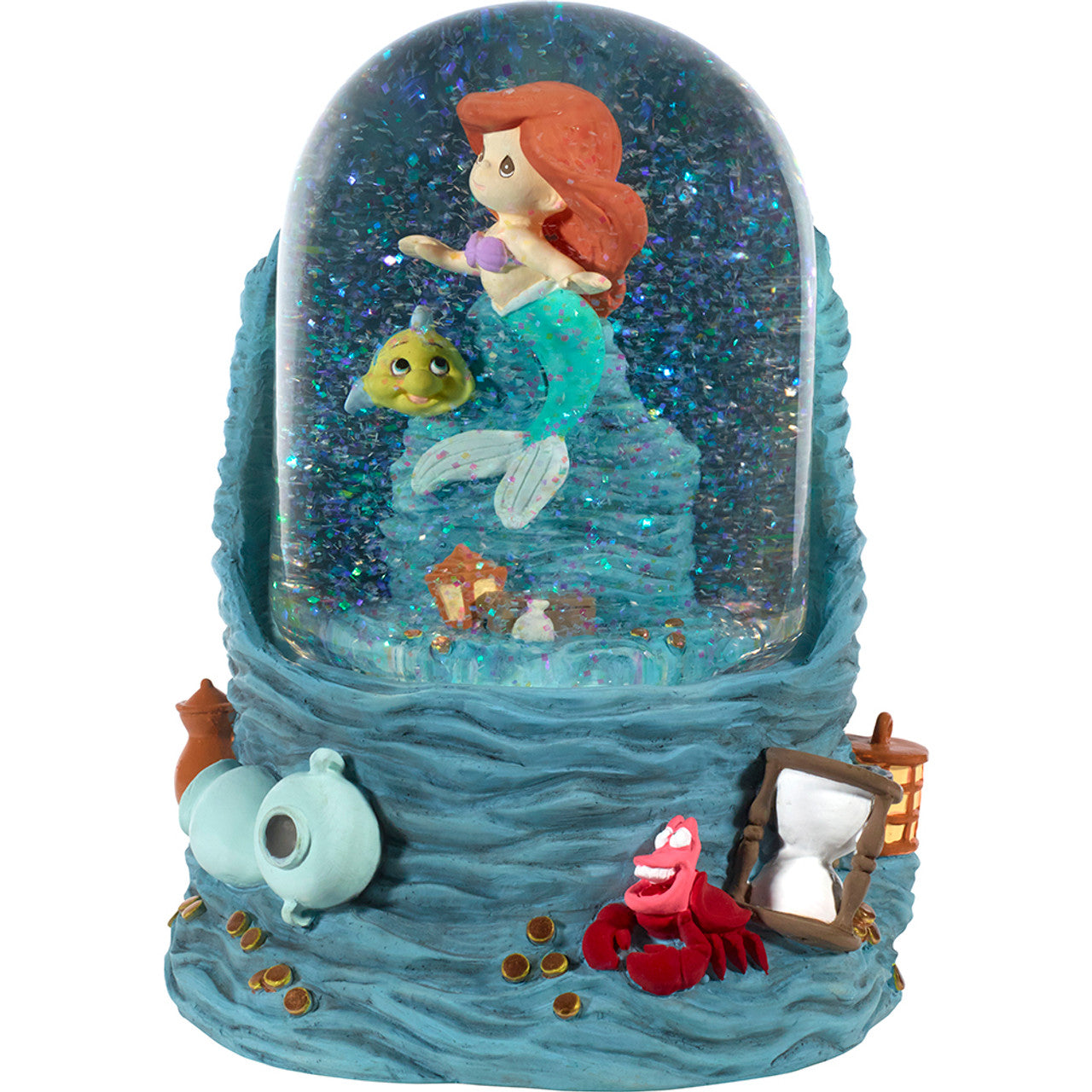 Sea Treasures Ariel Musical Snow Globe