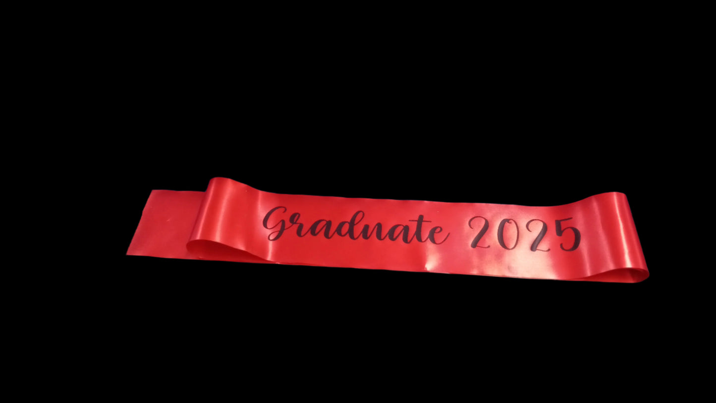 Graduate 2025 Sash