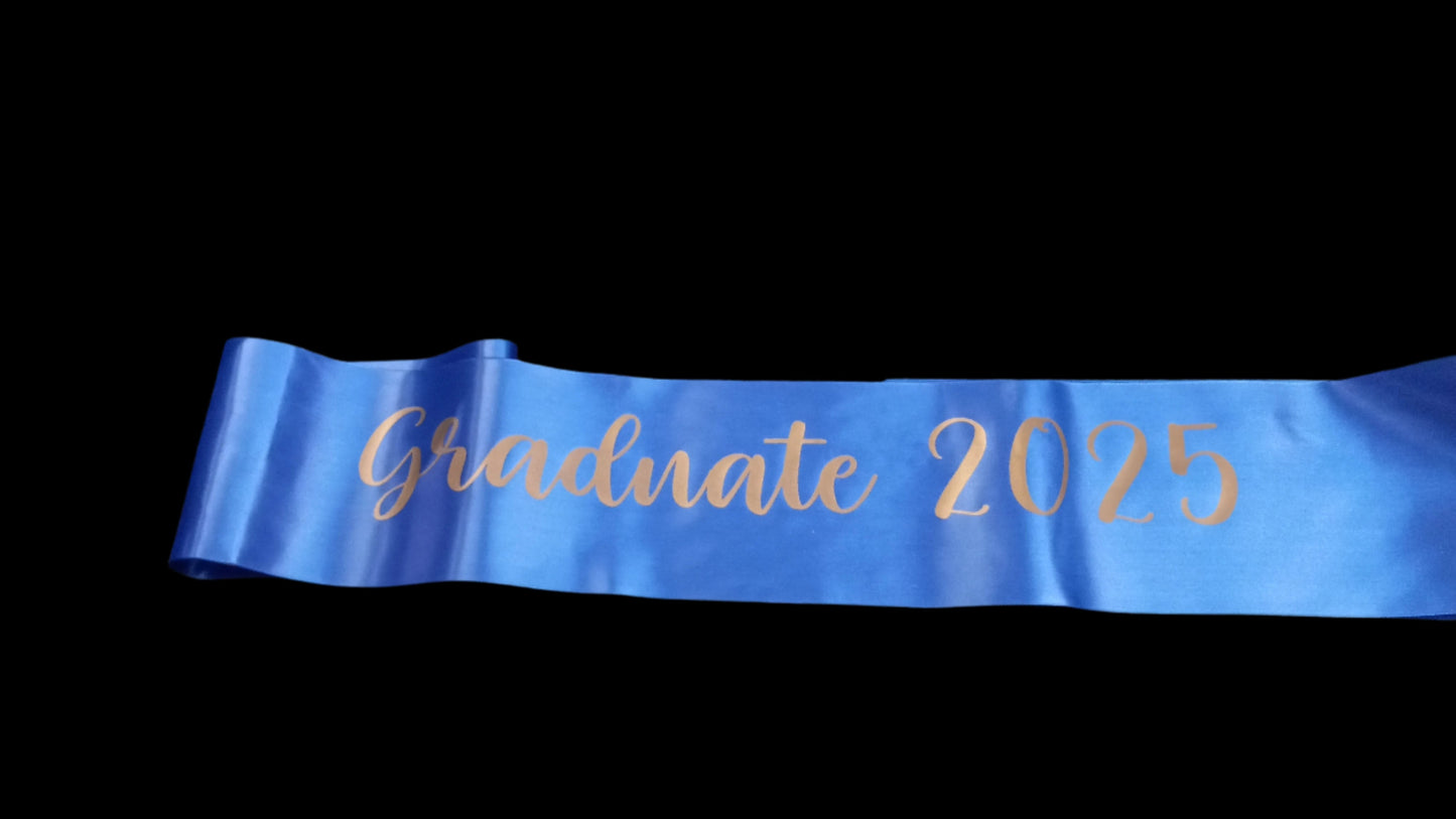 Graduate 2025 Sash