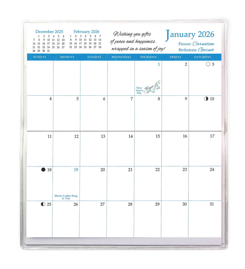 Radiant Adventures Await 2 Year Pocket Calendar