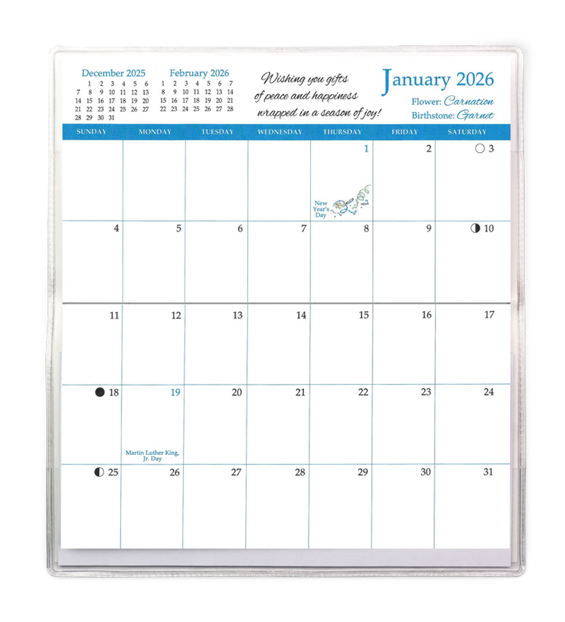 Radiant Adventures Await 2 Year Pocket Calendar