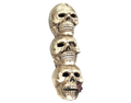 Stack of Skulls Coffin Incense Burner