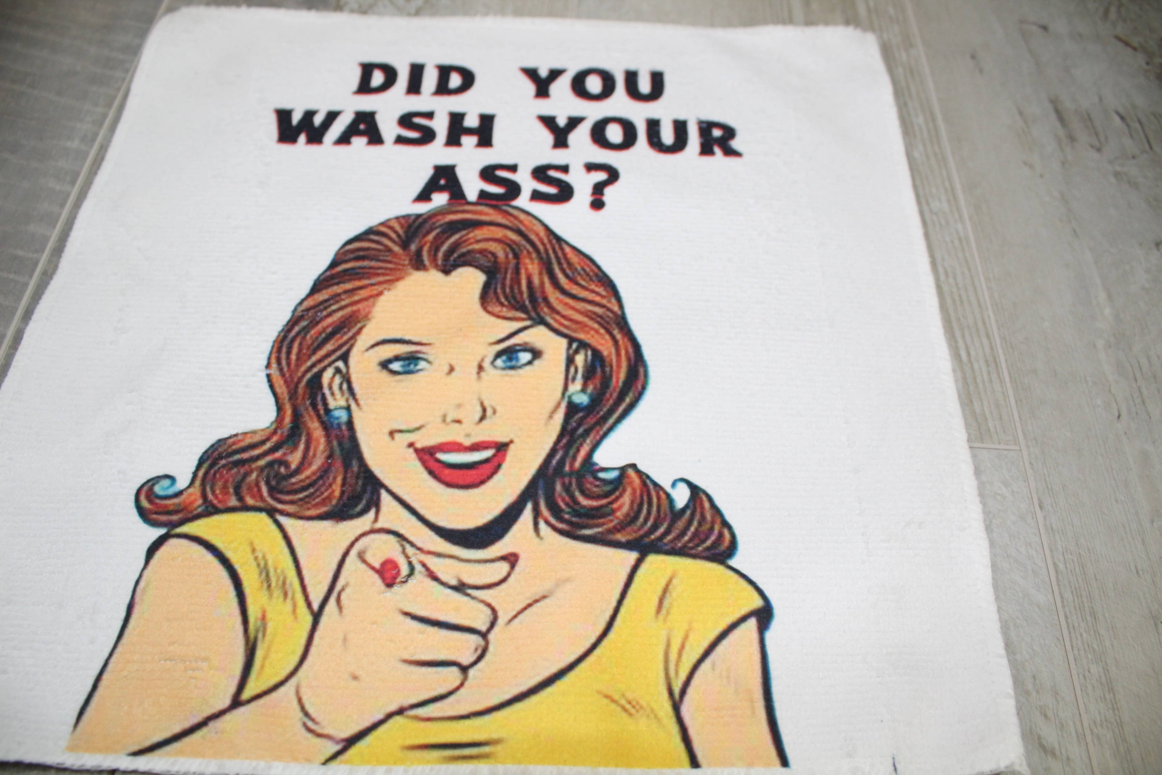 Did You Wash Your Ass Microfiber Washcloth