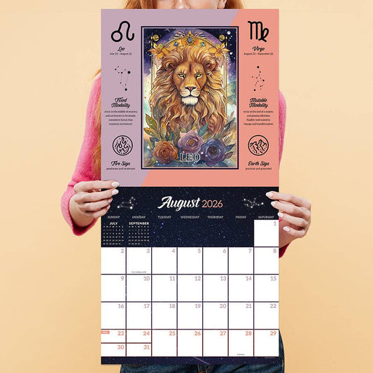 2026 Astrology Wall Calendar