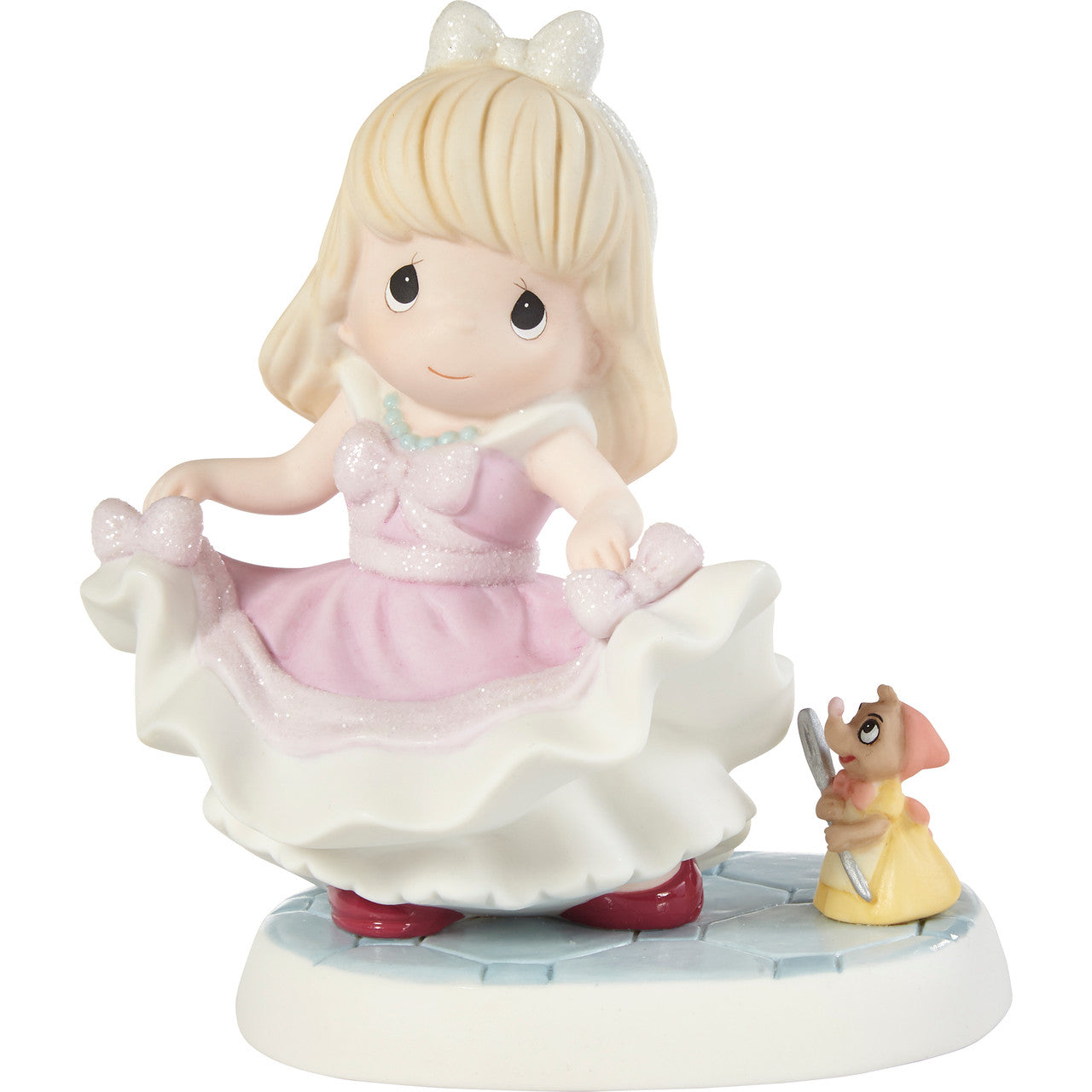 Precious Moments Never Stop Dreaming Disney Cinderella Figurine