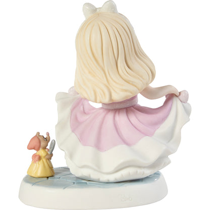 Precious Moments Never Stop Dreaming Disney Cinderella Figurine