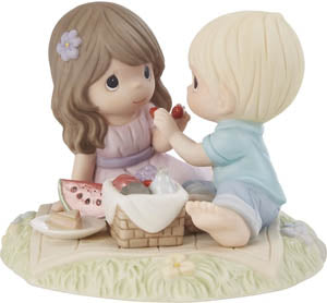 Every Day With You is a Picnic Precious Moments Figurine